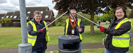 Community Litter Picking at Our Hinckley Cancer Hub